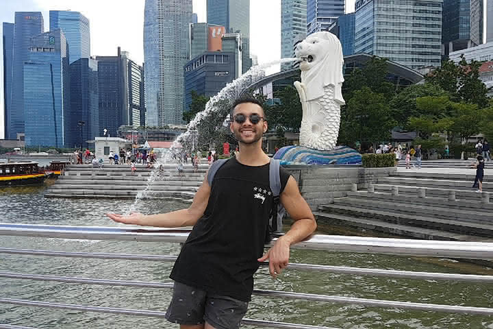 dillon on holiday